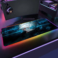 Tapis de Souris Jujutsu Kaisen RGB fleur Bleu