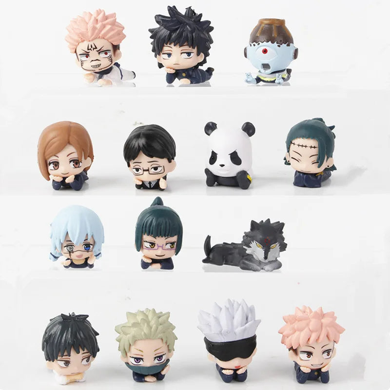 Figurine Jujutsu Kaisen Lot 7 Personnages Miniatures Série B — vue 2