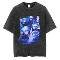 T-shirt Jujutsu Kaisen Gojo Quatre Poses Bleues