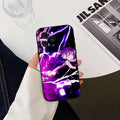 Coque Iphone Jujutsu Kaisen Gojo Satoru Éclairs Violets