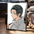 Poster Jujutsu Kaisen Yuta Portrait Blanc