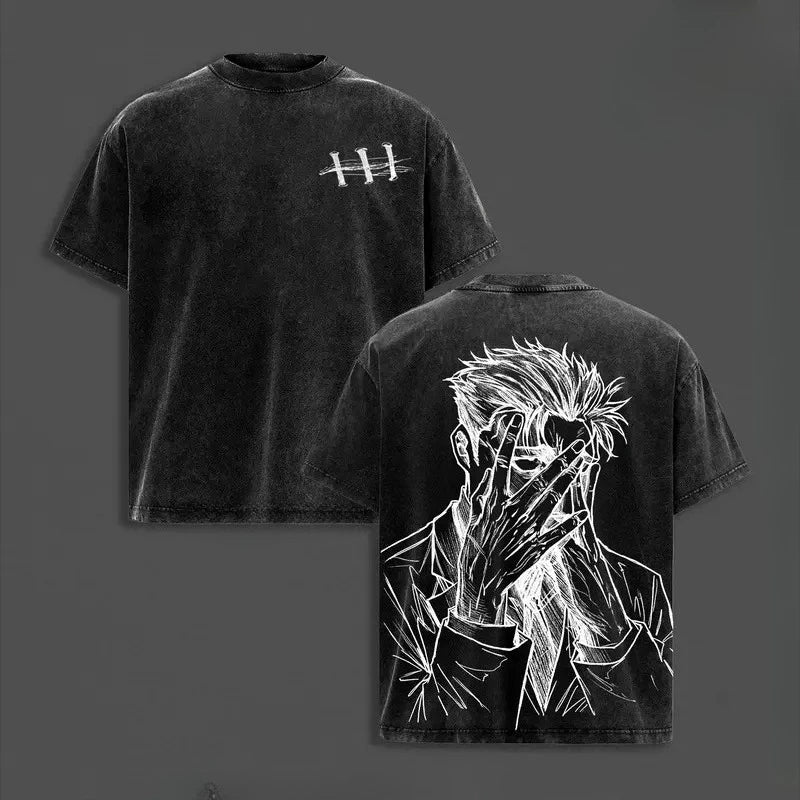 T-Shirt Jujutsu Kaisen Hiromi Higuruma Hand im Gesicht
