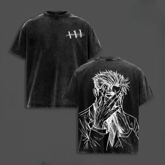 T-Shirt Jujutsu Kaisen Hiromi Higuruma Hand im Gesicht