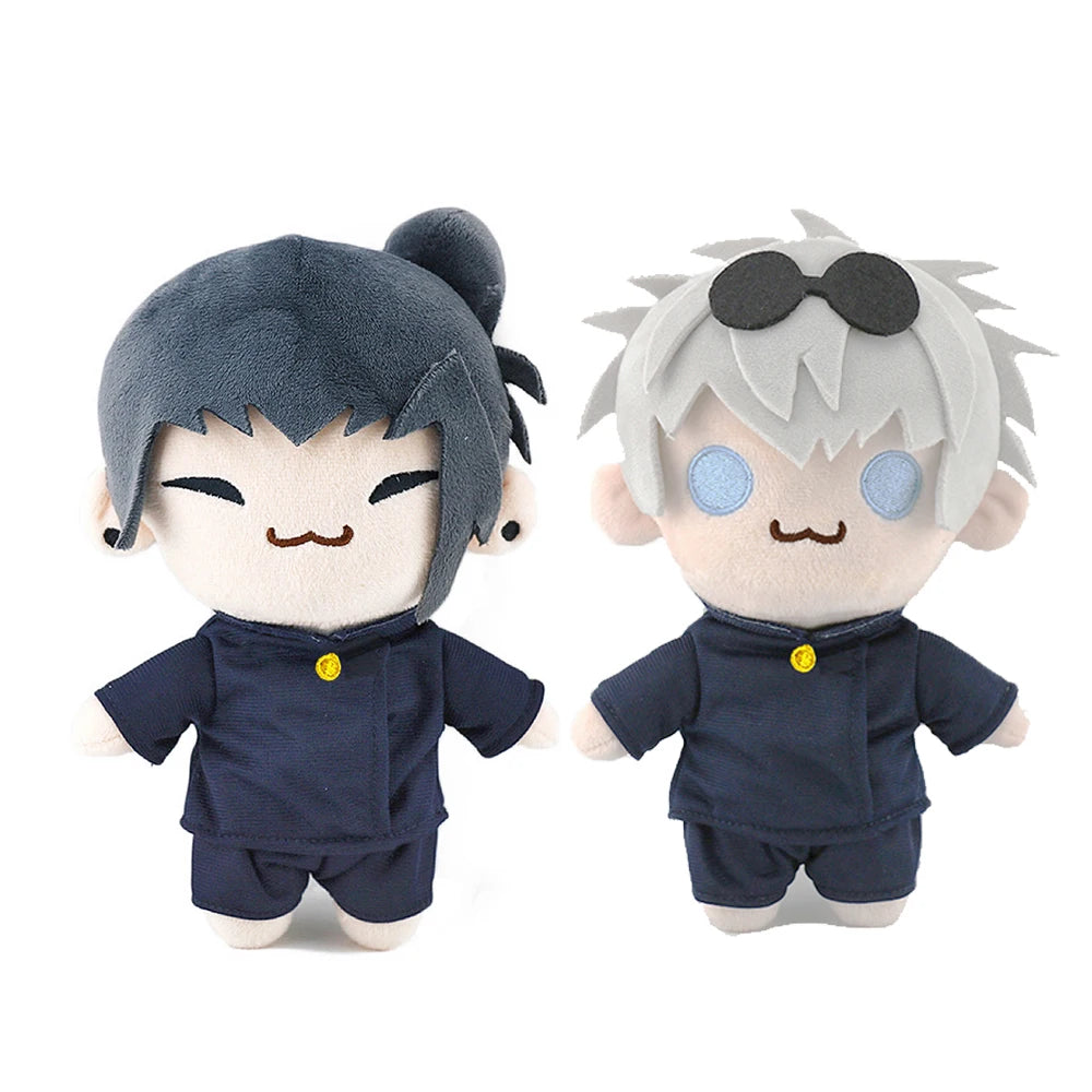 Peluche Jujutsu Kaisen Gojo et Geto Duo 18cm