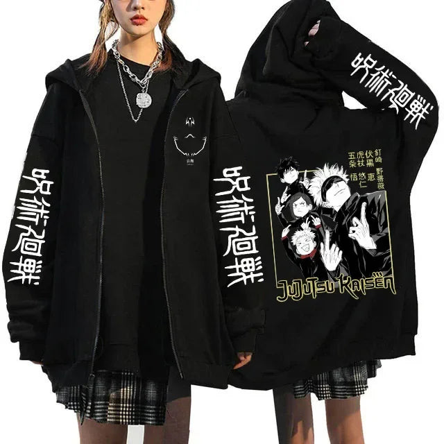 Veste Jujutsu Kaisen Équipe Tokyo Quatuor