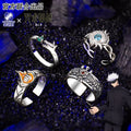 Jujutsu Kaisen Ringe Anime offizielle Produkte Merch Yuji Itadori Megumi Fushiguro Nobara Kugisaki Satoru Gojo Silberschmuck
