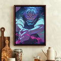 Poster Jujutsu Kaisen Choso Néon Bleu