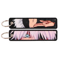Porte-clés Jujutsu Kaisen Gojo Bandeau Noir