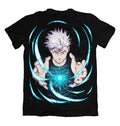 T-shirt Jujutsu Kaisen Gojo Énergie Bleue