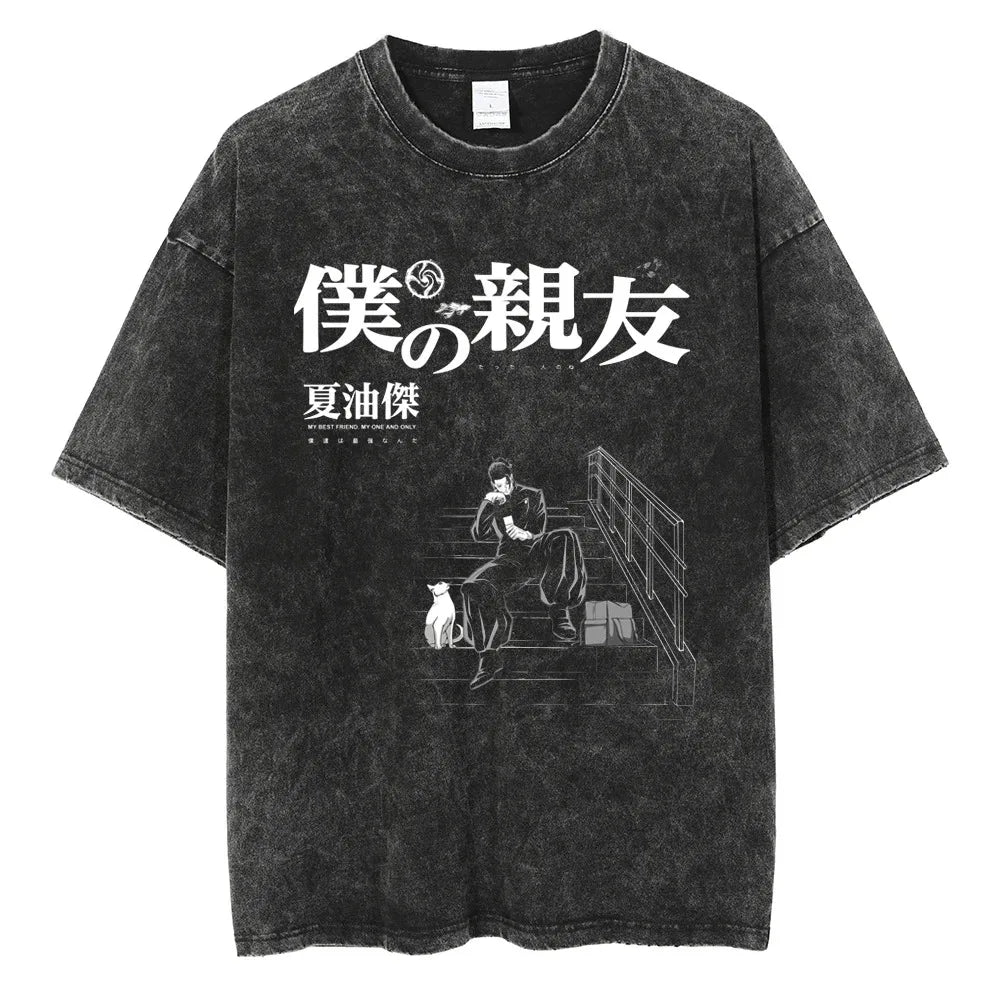 T-shirt Jujutsu Kaisen Suguru Geto Mon Meilleur Ami
