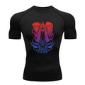 T-shirt Compression Jujutsu Kaisen Symbole Sukuna