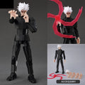 Figurine Jujutsu Kaisen Gojo Lunettes Rouge Articulée