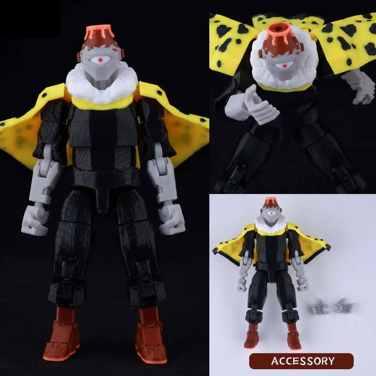 Figurine Jujutsu Kaisen Jogo Flammes Articulée