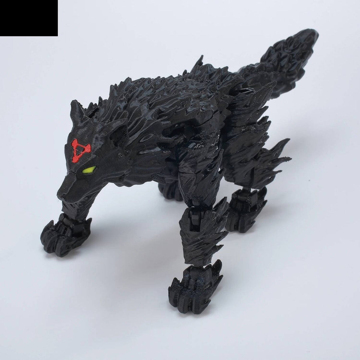 Figurine Jujutsu Kaisen Shikigami Chien Noir Articulée