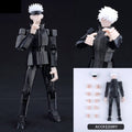Figurine Jujutsu Kaisen Gojo Tenue Noire Articulée