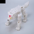 Figurine Jujutsu Kaisen Chien Divin Blanc Articulée